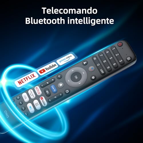 Chiq L43QST 43 Pollici (109Cm) Tv Qled Pro Smart Google Full Hd Tv - Design Metallo Senza Cornice, 90% DCI-P3, HDR10, Dolby Audio, Controllo Vocale - 13