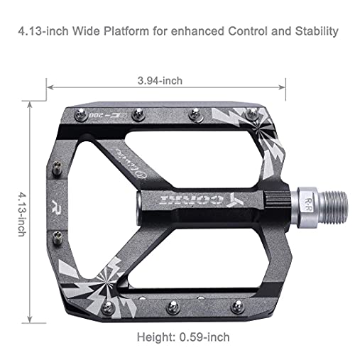 Corki MBP-PURPLE Extra Large Mountain Bike Pedals Flat thumb #4