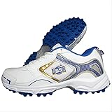 SS Men’s Gutsy Golden Kricket Schuhe, Blau/Weiß, Größe 2