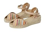 Toni Pons Women's Bella-Ma Espadrille Wedge Sandal, Multi, 6.5