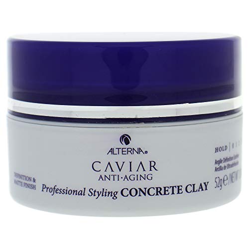 Alterna Caviar Professional Styling Concrete Clay, 1.85 Ounce | Provides Long-lasting Texture & Separation, Matte Finish | Sulfate Free