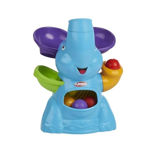 Playskool - Elefantín Lanzabolitas - Juguete para bebés de 9 meses en adelante (exclusivo de Amazon)