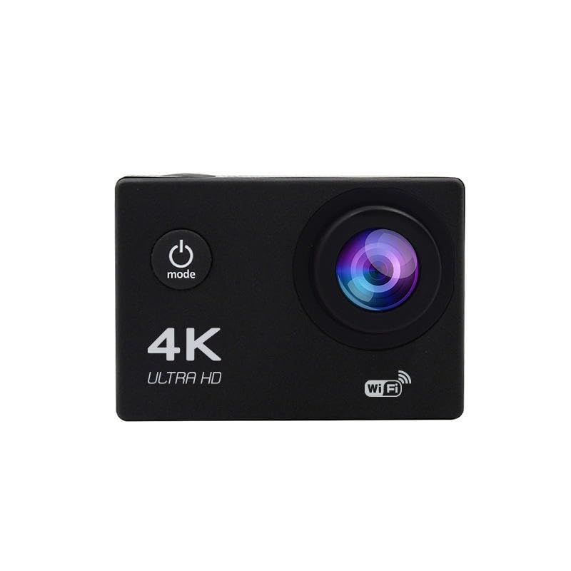 deviant 4K Digital Action Camera With Accessories Kit | Wifi | 170 Degree Wide Angle Lens | 30M Underwater Waterproof Vlogging Camera For Youtube Vlog, Bike Helmet Motovlogging & Travel Pro Cam,Black-picture-24