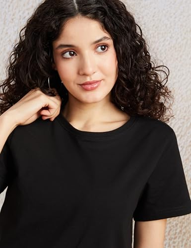 Image of Amazon Brand - Symbol Women's Cotton Stretch Regular Fit Round Neck Sleeveless T-Shirt (Available in Plus Sizes)