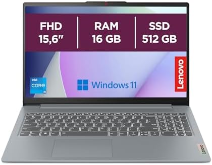 Lenovo IdeaPad Slim 3 Gen 8 – Ordenador Portátil 15.6" FHD Intel ...
