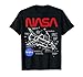 NASA Space Shuttle Schematic Layout Graphic T-Shirt
