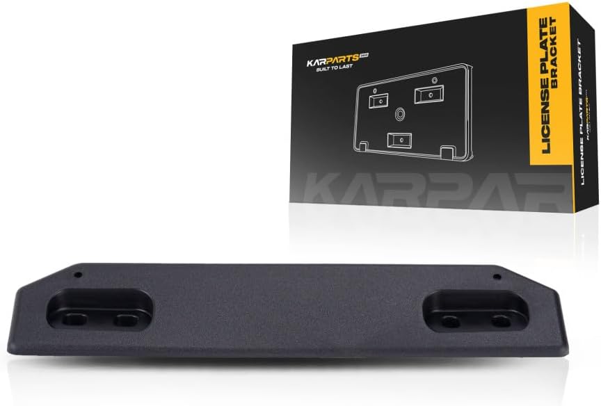 for Kia Forte 2022 2023 2024 License Plate Bracket | Front | Sedan | Plastic | Replacement for KI1068132 | 191275912539, 86529M7800