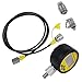 10000PSI Hydraulic Pressure Test Kit - Digital Pressure Gauge with 1.6m Hose & 2 Couplings, 1/4