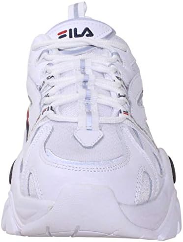 Fila Electrove Women's Sneaker 9 B(M) US White-Navy-Red | Image 1