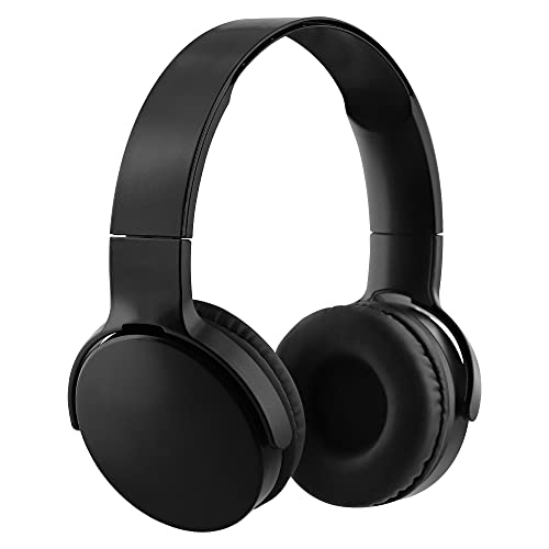Tnb Casque sans Fil Ajustable Réglable, Ultra Léger, avec Connexion Bluetooth, Son Stéréo avec Micro Intégré, Autonomie Jusqu’à 8 Heures – Noir