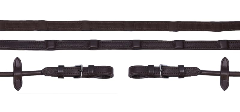Grip Durasoft Rolled SPORTS GMBH noir pour vos séances de saut d'obstacles