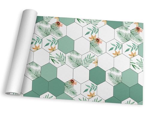Exma Alfombra de Vinilo para Cocina | Alfombra Resistente Antimanchas | Alfombra Vinílica Baños | Venta por Metros - Ramaje Colmena
