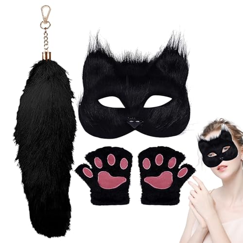 Fêtes halloween cosplay déguisement animal pour femmes pack accessoires