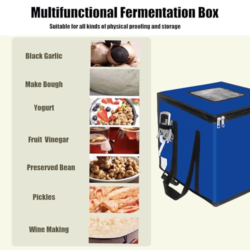 Caja plegable con control de temperatura precisa para fermentar masa madre 3