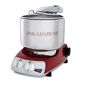 Ankarsrum Assistent Original AKM 6230 Electric Stand Mixer, 7.4 Quart (Red)