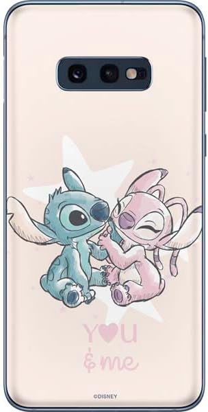 Skinit Decal Phone Skin Compatible with Galaxy S10e - Officially Licensed Disney Lilo and Stitch Stitch and Angel Design