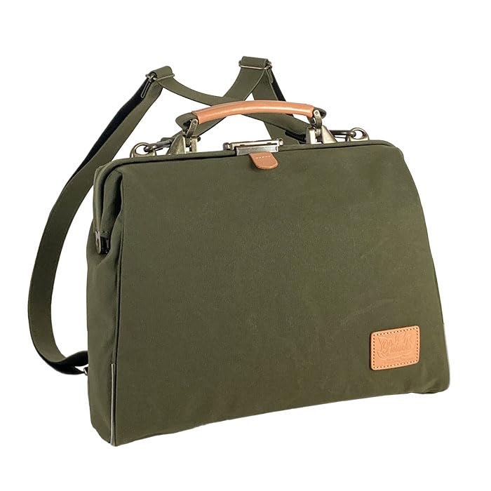 ダレスバッグ リュック メンズ レディース アンティーク調 ボストン 日本 豊岡製鞄 A4ファイル対応 ブランド Pistache 22364 横型 キャンバス 3WAY おしゃれ 鞄倶楽部 Amazon | [Bag Express] ダレスバッグ リュック メンズ レディース