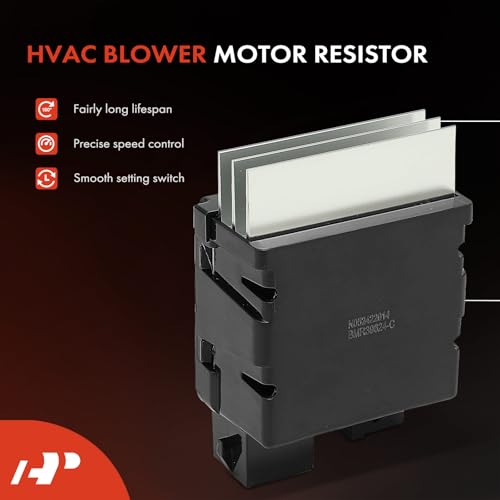 Image of A-Premium Front HVAC Blower Motor Resistor Compatible with Ford F-150, Expedition, F-250, F-350, F-250 HD, F-150 Heritage, Thunderbird & Lincoln Navigator, Mark VIII, Blackwood & Mercury Cougar