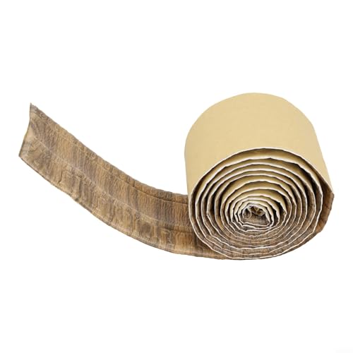 Listello adesivo in schiuma 230 cm x 8 cm, in rilievo 3D, impermeabile, per parete, battiscopa, bordo, decorazione fai da te (J)