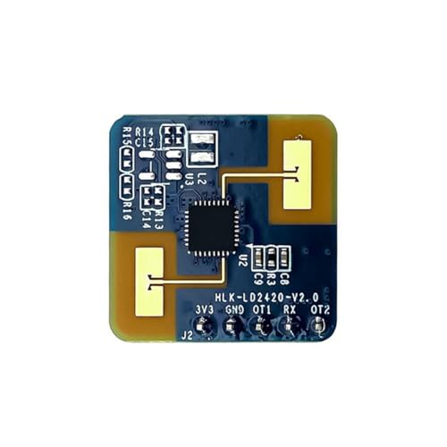 Jkjhbhged 1 PCS 24G MmWave LD2420 Human Presence Radar Sensor Induction Module Human Presence Radar Sensor, Blue