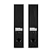 immagine 1Auna L766 - Coppia Box HiFi, Altoparlanti da Pavimento, Altoparlanti Box, Tecnica a 3 Vie, Reflex Bass, Frequenza 20Hz Fino 20kHz, Impedenza 8 Ohm, Max. Potenza 350 W, Chassis in Legno, Nero