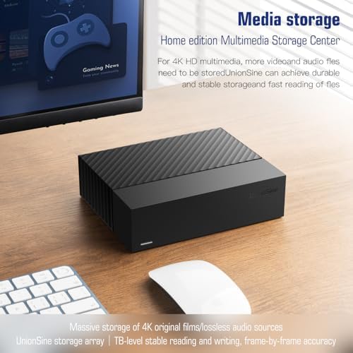 UnionSine Desktop External Hard Drive 14TB, USB3.0 3.5" HDD Storage - 3