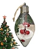 Christbaum Kugeln Ornamente - 12,9 cm Bruchsichere Kugel Als Dekorationsanhänger,Weihnachtsbaum Schmuck Ornamente,Zuhause, Innenbereich, Winterfeiern, Fenster- Und Wanddekoration, Saisonale Dekoration
