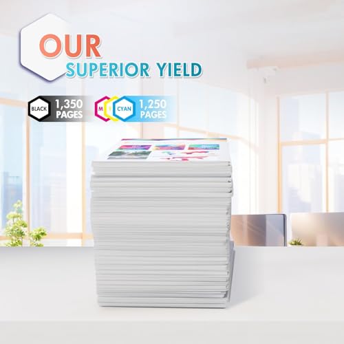 207X 207A M283fdw Toner Cartridge With Chip for HP 207X 207A Color Laserjet Pro MFP M283fdw M255dw M282nw M283fdn M255nw W2210X W2211X W2212X W2213X M283 M255 M282 - Black Cyan Yellow Magenta 4-Pack - Image 3