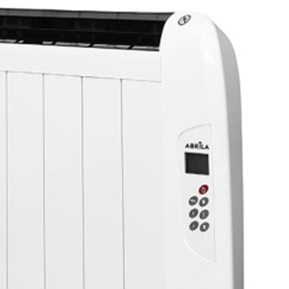 Radiador eléctrico Gaban Aluminio Blanco 600W, 900W, 1200W, 1500W, 1800W | LCD Temporizador