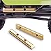 RCLions Brass Boulder Bars for 1:24 Axial SCX24 AXI90081 Frame Rails RC Crawler Car Upgrades Accessories