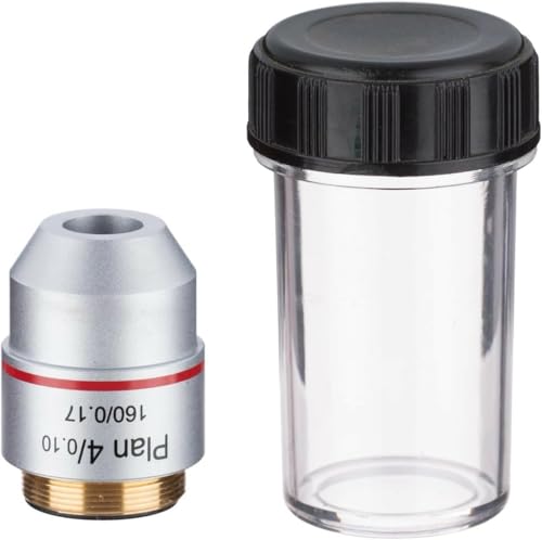 AmScope PA4X 4X Plan Achromatic Microscope Objective