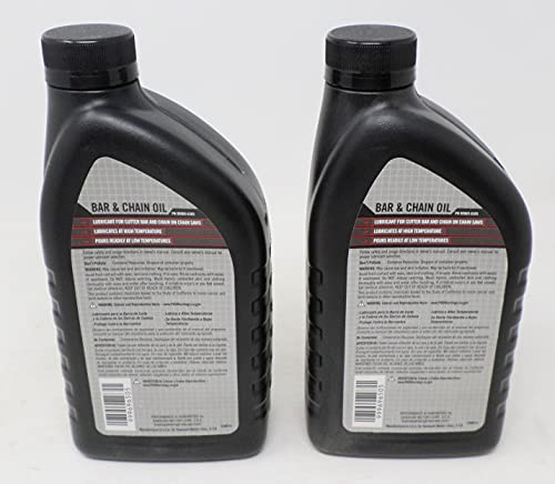 Kawasaki Pack of 2 99969-6505 Bar & Chain Oil Quart
