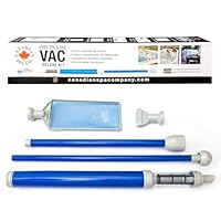 CANADIAN SPA CO. Hot Tub Sauger Set mit 3 Aufsätzen, Poolsauger batterielos und ohne Strom, Bodensauger leicht und tragbar, Pool Reinigung