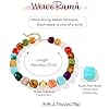 WOWORAMA Colorful Beaded Necklace for Women Trendy Colored Chunky Statement Necklaces Boho Large Square Resin Beads Choker Necklace Y2K Summer Jewelry #5