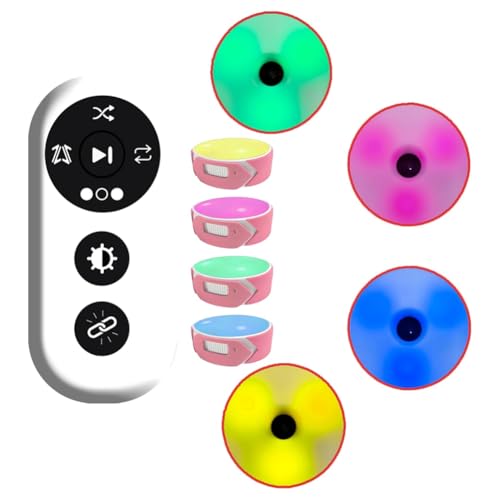 Lapakey 機敏な反応速度トレーニング機器、リモコン付き、USB LED リアクショントレーニングライト 4 つのモード、10 時間のタッチセンサーライトを使用、フィジカルトレーニングと手と目のコーディネーショントレーニング ホームフィットネス機器 (