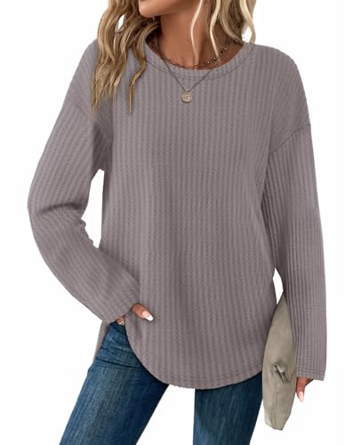 XIEERDUO Tunic Sweaters for Women Long Sleeve...