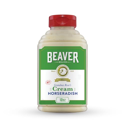 Beaver Hot Cream Horseradish, 12 oz