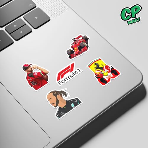 Image of Anime Stickers - Vinyl Waterproof Laptop Decals | Anime Characters Aesthetic Sticker Set for Water Bottle, Skateboard, Notebook (F1)