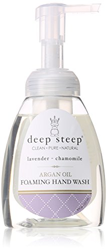 Deep Steep Argan Oil Foaming Hand Wash, Lavender Chamomile, 8 Fluid Ounce