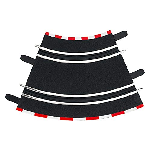 Carrera - 20061611 20061611 GO!!! Kurve 1/45°, 4 Stück, 29.4 L x 3.0 H x...