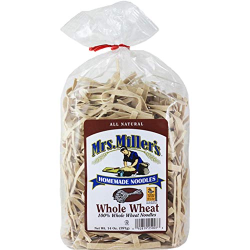 Mrs. Miller's Homemade Noodles, Whole Wheat, All Natural & Cholesterol Free, 14 Ounce (Pack of 5) image 4