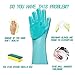 weikin - Guantes de silicona mágicos - Guantes para lavar platos con...