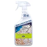 Black Diamond Stoneworks GRANITE PLUS! 2 in 1 Cleaner & Sealer for Granite, Marble,...