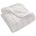 Miracle Baby Mussola,150 * 100cm,Coperta in cotone, Telo bagno, Regalo per bambini, Copertura per allattamento,White