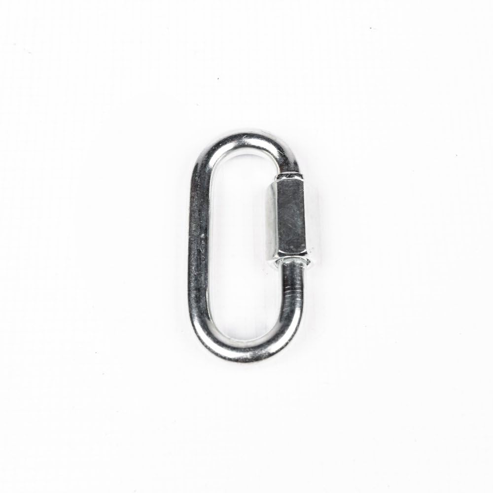 60 mosquetones de 10 mm – Pequeño – Cierre de rosca para escalada y exterior – Diseño robusto para bolso, mochila, llavero – Perfecto para seguridad y durabilidad – Mini mosquetón