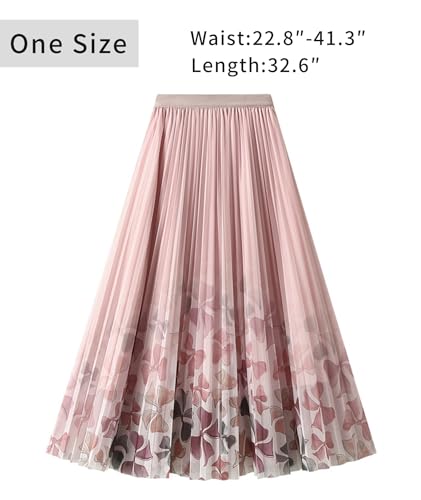 Womens Casual High Waisted A Line Mesh Skirt Trendy Layered Cute Tulle Midi Skirt for Beach Party3