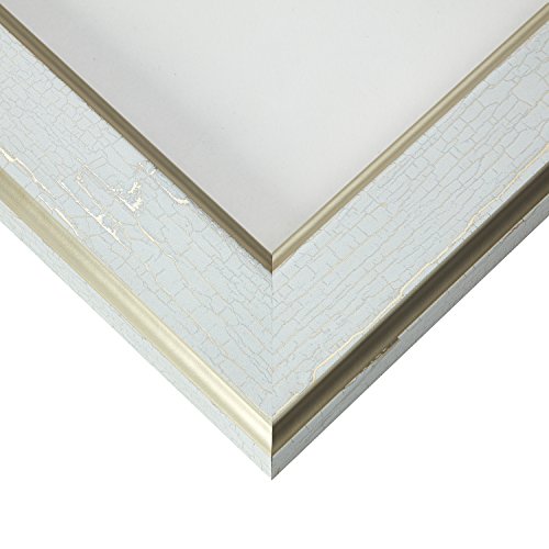 Craig Frames Crackle Picture Frame, 8 X 12 Inch, Cracked White And Gold #TOP3