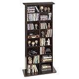 Rangement flexible : Notre meuble de rangement multimédia est doté d'étagères réglables, dont la hauteur s'adapte à des objets de différentes tailles. Modifiez facilement l'agencement selon vos collections, optimisez l'espace et gardez vos objets bien rangés et mis en valeur