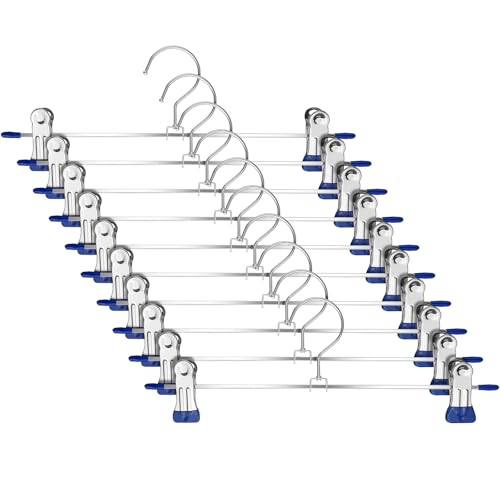 Perchas Bebe Terciopelo con Pinzas Marca Dunkwckore