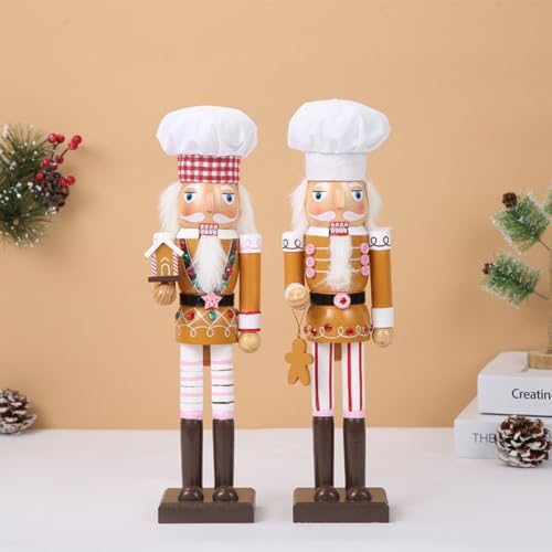 Figurine Casse-Noisette en bois créative de Noël décorative de table - 7